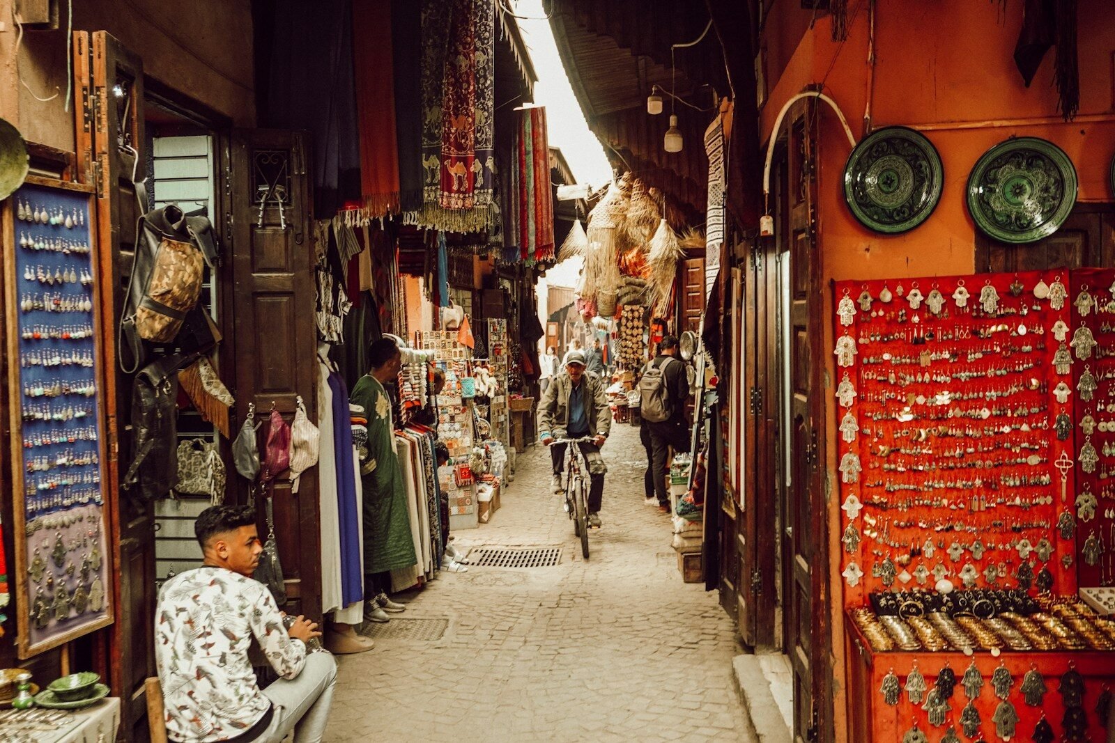 Marrakech Medina streets without the hassle